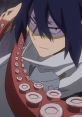 Tamaki Amajiki, also known as "Suneater," showcases his unique Quirk as he prepares for battle with confidence.