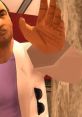 Victor Vance in GTA Vice City Stories, showcasing his iconic style with a stylish jacket and sunglasses.
