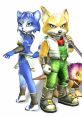 Krystal and Fox McCloud from Star Fox Adventures, showcasing epic teamwork and adventure in a vibrant fantasy world.