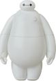 Baymax from Big Hero 6, a cute, white healthcare companion robot with a round body and friendly expression.