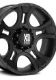 lack XD Series wheel featuring a sleek design and unique spoke pattern, perfect for enhancing vehicle aesthetics and performance.