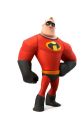 Mr. Incredible from Disney Infinity, showcasing his iconic red suit and heroic pose with confident expression.