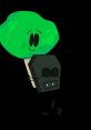 Cheerful Tree character from BFB and TPOT, showcasing a playful design amidst a black background with leaves.