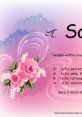 Elegant design featuring the name "Sara," with floral elements and a meaningful acronym highlighting her qualities.