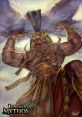 Divine figure of Shu raising clouds, adorned in ancient Egyptian regalia, showcasing power in "Rise of Mythos.