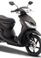 Sleek black Mio scooter with modern design, ideal for urban commuting and stylish rides. Perfect blend of performance and efficiency.