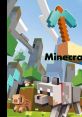 Colorful Minecraft scene featuring iconic tools, animals, and blocky landscapes, capturing the essence of the game.