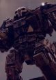 Detailed close-up of a rugged BattleTech mech showcasing its intricate design and battle-worn features against a dramatic backdrop.