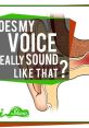 Illustration explaining how sound travels through the ear, exploring the question, "Does my voice really sound like that?