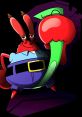 Mr. Krabs holding a Krabby Patty with a mischievous grin, showcasing his iconic cartoon character style and vibrant colors.