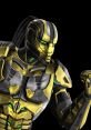 Cyraxx, a sleek robotic character with a striking yellow and black design, showcases impressive strength and futuristic features.