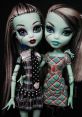 Frankie (FADA) dolls in stylish outfits, showcasing unique hairstyles and vibrant makeup, perfect for collectors and fans.