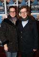 Eléonore Miny with a companion at the premiere of "Par le bout du nez," showcasing French theatre culture.