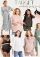 Discover trendy maternity outfits from Target, featuring stylish dresses, comfy tops, and supportive bras for expecting moms.