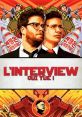 Seth Rogen and James Franco in "The Interview," featuring bold propaganda art and themes of satire and political tension.