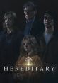 Main characters of "Hereditary," a psychological horror film, portrayed with dark themes and family tension.