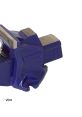 Heavy-duty blue vice for secure clamping and gripping in woodworking and metalworking projects. Ideal for DIY enthusiasts.