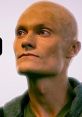 Highly Questionable character with a bald head and intense expression, showcasing a unique and striking appearance.