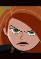 Kim Possible with fierce expression, showcasing her determined character in Kim Version 3. Iconic animated heroine.