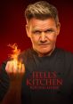 Gordon Ramsay fiercely poses with fire, promoting "Hell's Kitchen: Young Guns" competition for aspiring chefs.