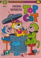 Cover of Top Cat comic by Hanna-Barbera featuring the iconic characters gathered around a trash can diner in vibrant colors.