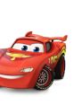 Lightning McQueen from Disney Infinity, a vibrant red race car with expressive eyes and iconic number 95 design.