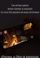 IPhone - Descent The echoing click of a button being pressed could be heard faintly in the background, signaling the