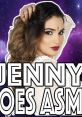 Jenny embodies ASMR vibes with her elegant look and captivating style against a cosmic backdrop. Perfect for Whispering enthusiasts.